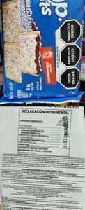 Galleta sabor fresa glaseada pop tarts