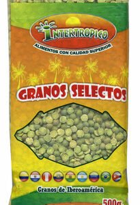 Guisantes secos verdes partidos