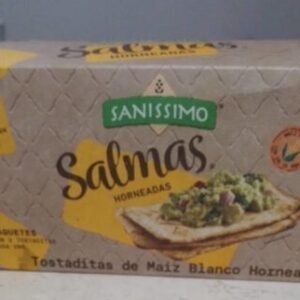 Tostaditas de maíz blanco horneadas