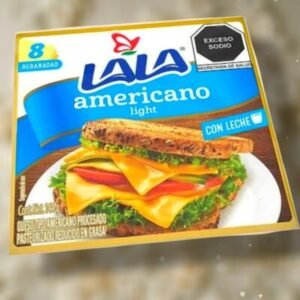 Queso tipo americano light 8 rebanadas