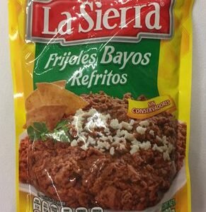 Frijoles Refritos Bayos Bolsa la sierra verdes
