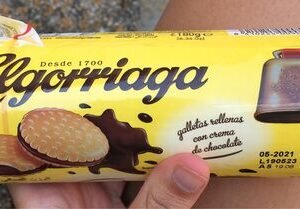 Galletas Rellenas de Chocolate