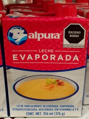 Leche evaporada