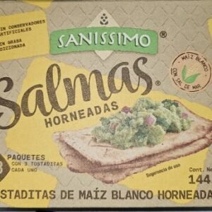 Salmas oven baked corn crackers