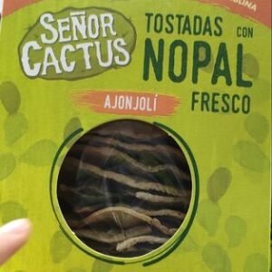 Tostadas de Nopal Horneadas con Ajonjolí